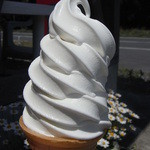 田助 - 田尻ジャージー牛乳のソフトクリーム