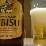 Teuchi Soba Ooishi - 中瓶ビール