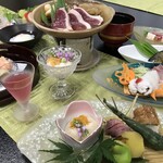 京の宿 綿善旅館 - 涼風雅膳　旬の食材を使用した夏の京都をご賞味ください