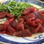 魚楽小川水産 - くじら刺