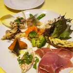 オステリア　デッラ　カパンナ - 前菜盛り合わせ