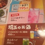 久兵衛屋 - 金曜生ビール半額再開