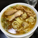 支那そば へいきち - ワンタン麺(まのけ)¥900