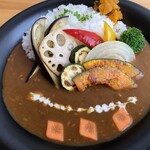 Cafe Daiya - 料理写真:カレー焼き野菜