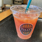 タリーズコーヒー - ブラッドオレンジジュース(トールサイズ)