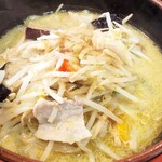 柳家　 - グリーンカレーラーメン