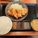 からやま 大阪生野小路店 - からやま定食（梅）