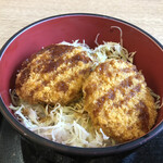 まめじま湯ったり苑 - ミニ.ヒレカツ丼　¥430