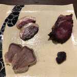 A e B - ジビエ皿