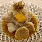 ひさご寿し - いわとこなまずと卵の割り酢