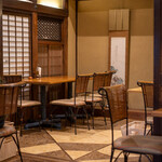 村のピザ屋 カンパーニャ - 2020.6 テーブル席