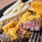 ブロンコ ビリー - ハンバーグをピンクで食べられるなんてo(>∀<*)o泣