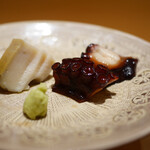 鮨 さいとう - 鮑、蛸