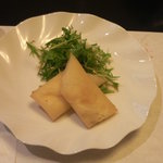酒肴菜飯　さくら - あさりのチーズ春巻き