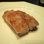 厲家菜 - 蒸し鶏の葱山椒ソース