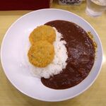 ドリームカレー - カレー 中辛（ひとくちトンカツトッピング）