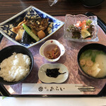 味彩 あらい - 煮魚定食＝１１００円 税込
※平日限定ランチメニュー