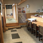 味彩 あらい - 店内入るとこんな感じ