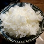 麺道 麒麟児 - 白いご飯
