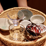 玄水 - おちょこ選び