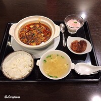 中国料理 豪華 - 麻婆豆腐 ﾗﾝﾁｾｯﾄ