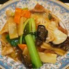 中国料理 景山 - 景山レディースランチ￥1680税込みの五目あんかけ焼きそば(R2.6.16撮影)