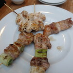 バカイゥン - ネギマ、三角なんこつ、パンチェッタ