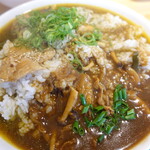 Kitahama Chouji - 鶏とろろカレーとビーフカレー丼