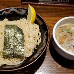 嗟哉 - 濃厚塩つけ麺全景