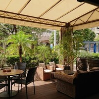 カレス - テラス席