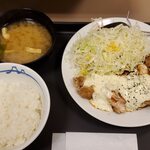 松屋 - チキン南蛮ミニライス