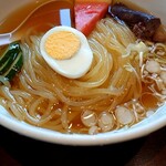 焼肉・冷麺 三千里 - 冷麺冷麺(辛味別盛り)750円