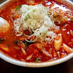 焼肉・冷麺 三千里 - カルビスープラーメン800円