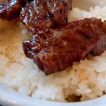 焼肉・冷麺 三千里 - ご飯追加してオンザライス‼️