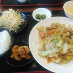 台湾料理 豊源 - 五目焼きそばランチ