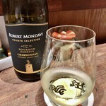 鳥茂 - ワインお任せで