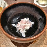 鳥茂 - 牛ミノの湯引き
