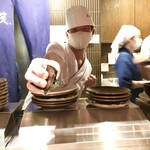 鳥茂 - キャビアお握り