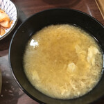近江かね安 - スープ（味噌汁）