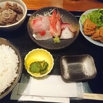 Tsuba kurame - お任せ刺身定食