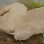 麺処若武者 - 鶏チャーシュー3枚