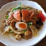 塩谷食堂 海坊 's - 海鮮あんかけ焼きそば 1200円