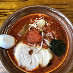 らぁ麺華宝 - 辛味噌ラーメン(大辛) 850円