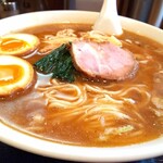 中華そば 一颯 - 中華そば・中 780円 煮玉子 100円