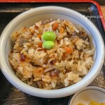 Udon Koubou Tenkuu - かやくご飯(定食セット)