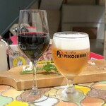 トリワイン ＰＩＫＯＳＨＨＨＵ - 赤ワインと熟撰生ビール