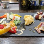 トリワイン ＰＩＫＯＳＨＨＨＵ - こだわり前菜５種盛り