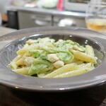 トリワイン ＰＩＫＯＳＨＨＨＵ - ペンネ バジルクリーム