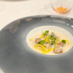 Risutorante Sako - 白インゲンの冷製スープ