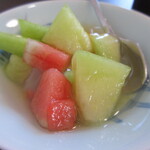釜めしや 幸右ェ門 - フルーツ（今日のサービス）